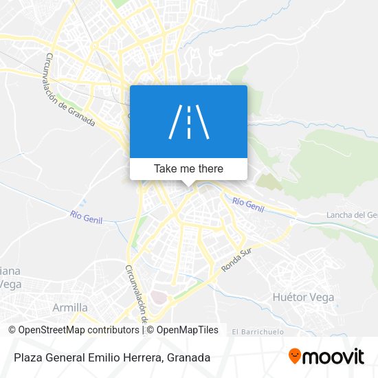 Plaza General Emilio Herrera map