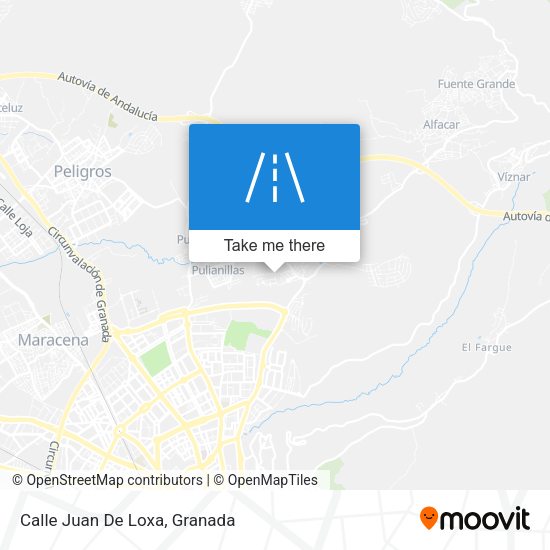 Calle Juan De Loxa map