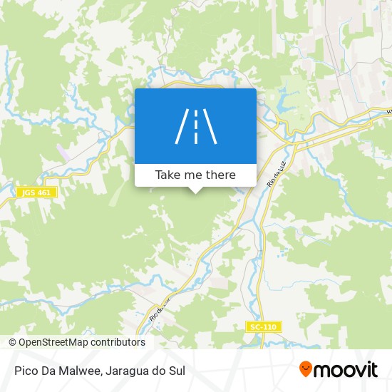 Pico Da Malwee map