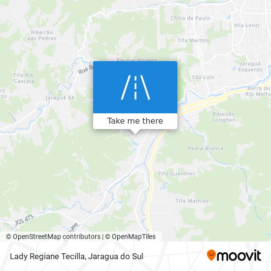 Mapa Lady Regiane Tecilla