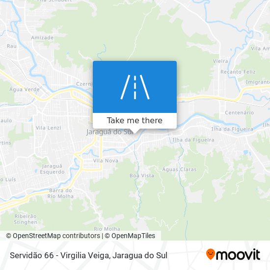 Servidão 66 - Virgilia Veiga map