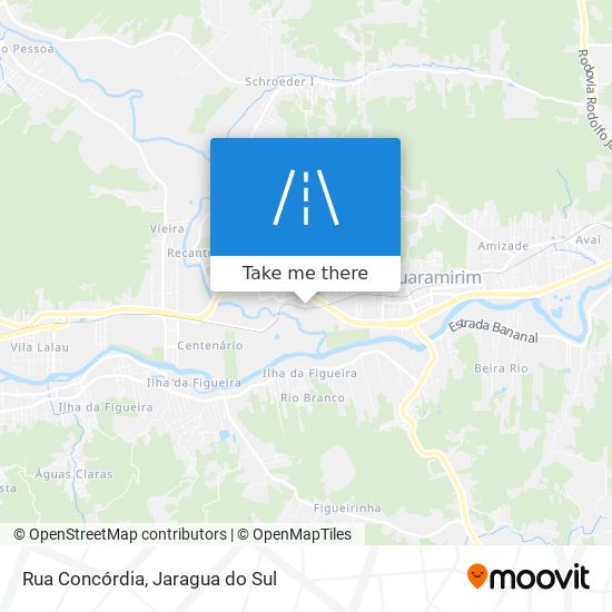 Mapa Rua Concórdia