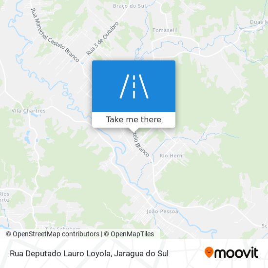 Rua Deputado Lauro Loyola map