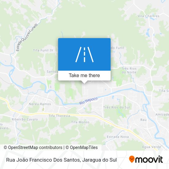 Rua João Francisco Dos Santos map