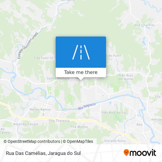 Rua Das Camélias map