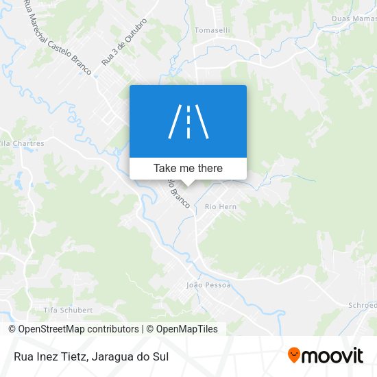 Rua Inez Tietz map