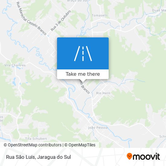 Rua São Luís map