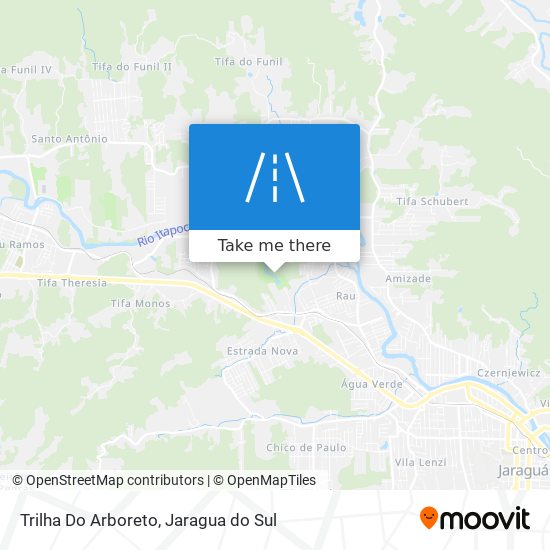 Trilha Do Arboreto map