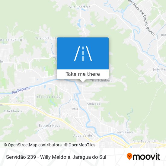 Servidão 239 - Willy Meldola map