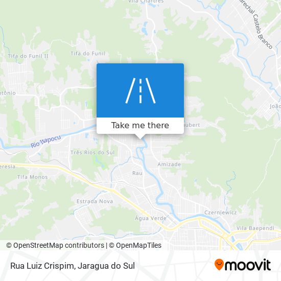 Mapa Rua Luiz Crispim