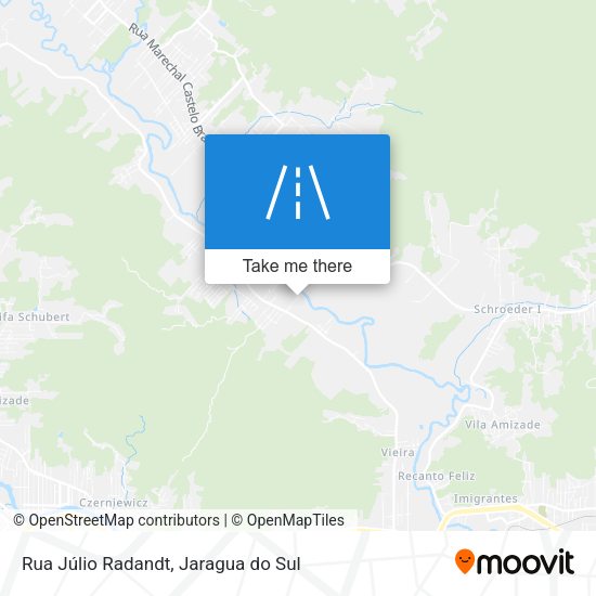 Rua Júlio Radandt map