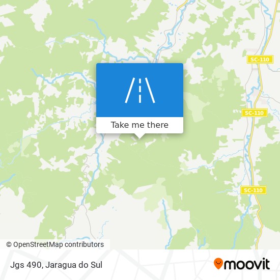 Mapa Jgs 490