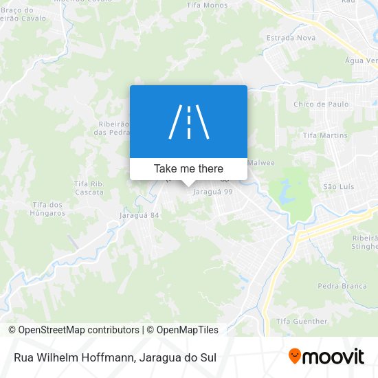 Rua Wilhelm Hoffmann map
