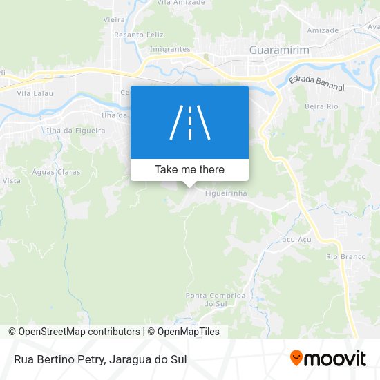 Rua Bertino Petry map