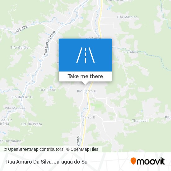 Rua Amaro Da Silva map