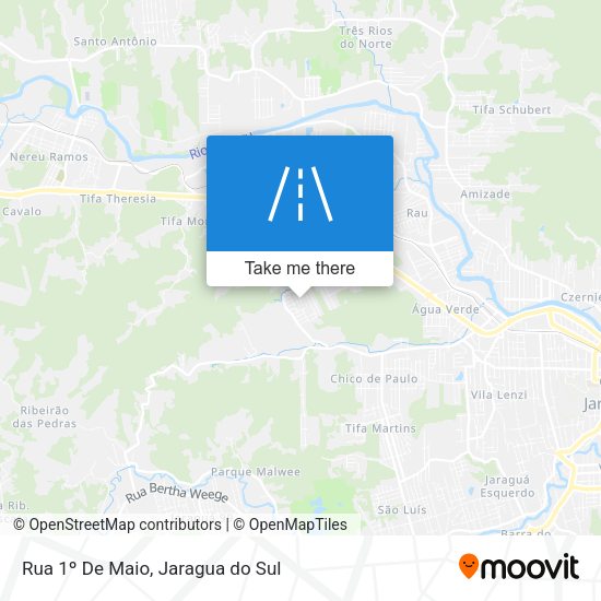 Rua 1º De Maio map
