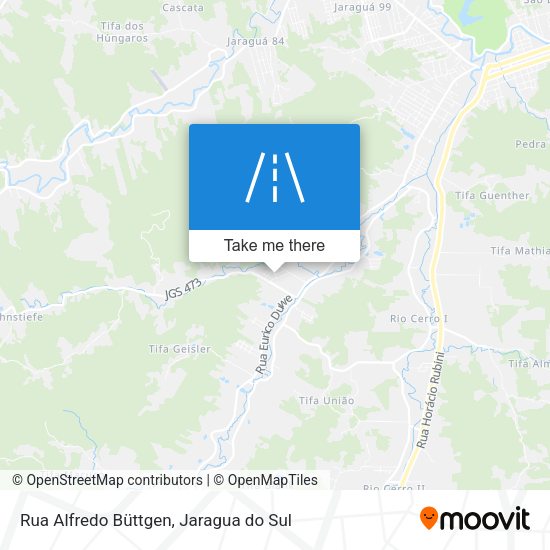 Rua Alfredo Büttgen map