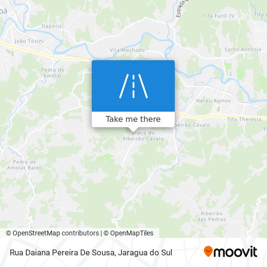 Mapa Rua Daiana Pereira De Sousa