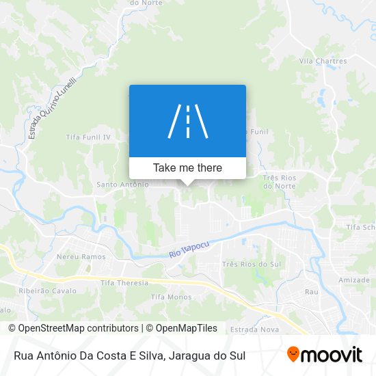 Rua Antônio Da Costa E Silva map