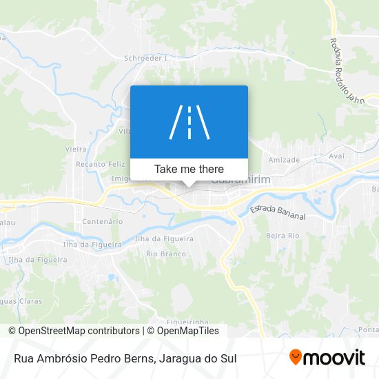 Rua Ambrósio Pedro Berns map