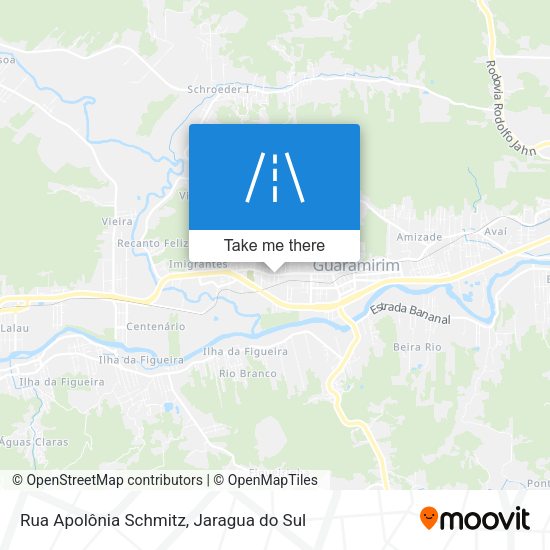 Rua Apolônia Schmitz map