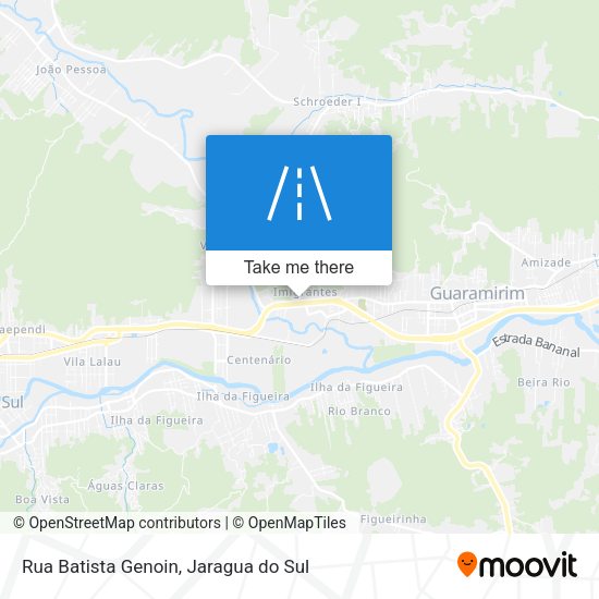 Rua Batista Genoin map