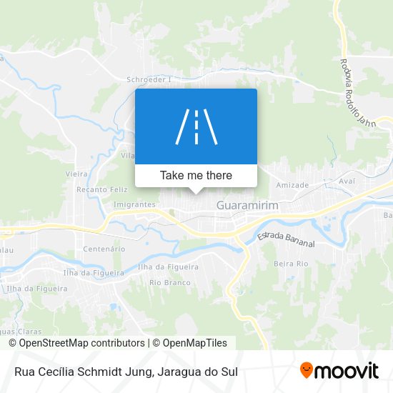 Rua Cecília Schmidt Jung map