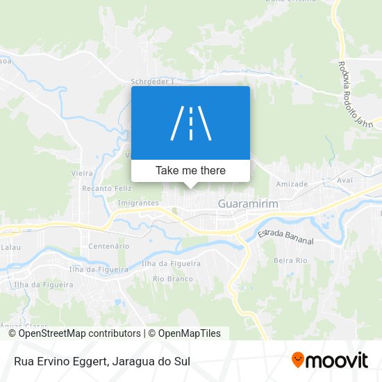Rua Ervino Eggert map