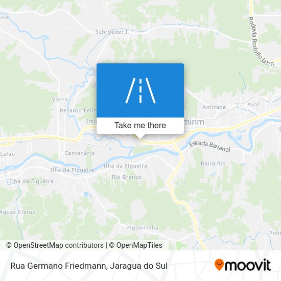 Rua Germano Friedmann map