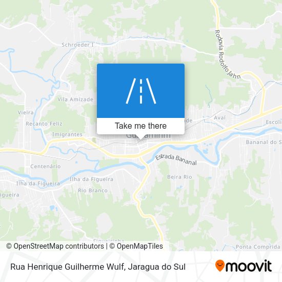 Rua Henrique Guilherme Wulf map