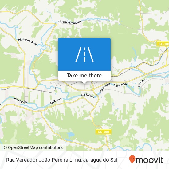 Mapa Rua Vereador João Pereira Lima