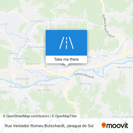 Rua Vereador Romeu Butschardt map