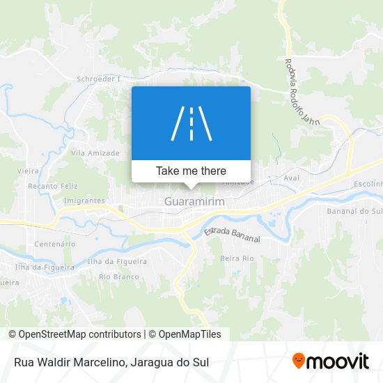 Rua Waldir Marcelino map