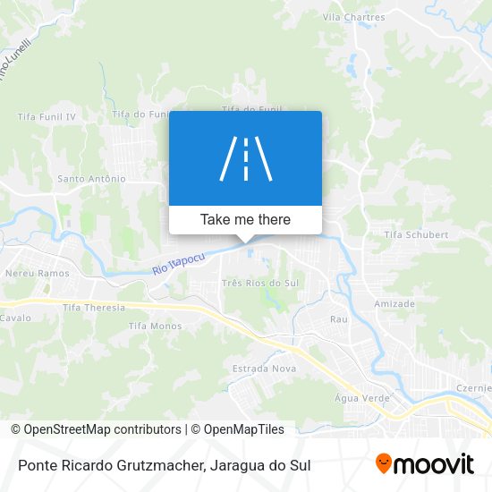 Ponte Ricardo Grutzmacher map