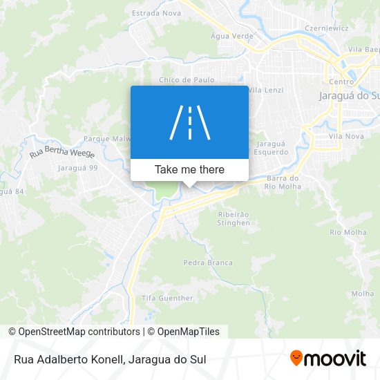Rua Adalberto Konell map