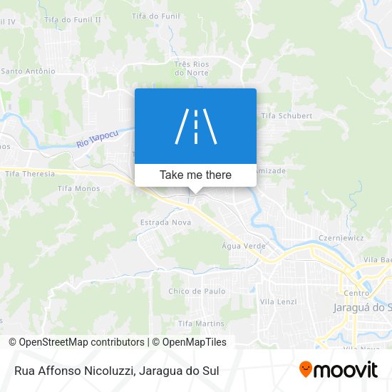 Rua Affonso Nicoluzzi map