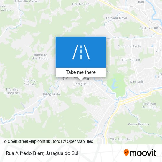 Mapa Rua Alfredo Bierr