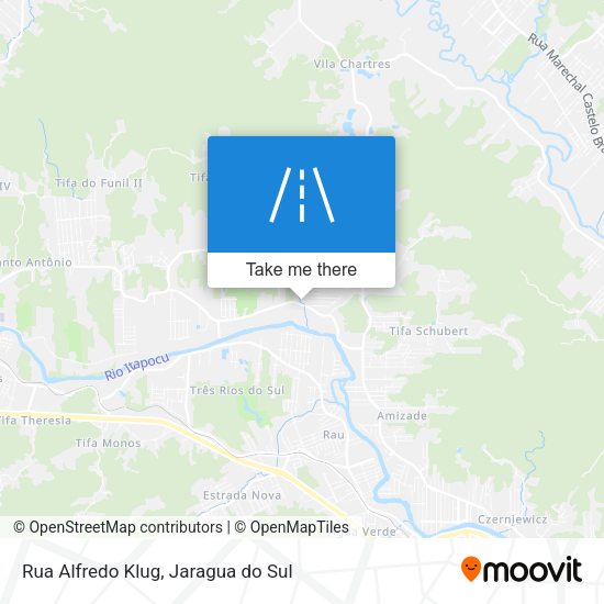 Rua Alfredo Klug map