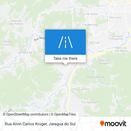 Rua Alvin Carlos Kruger map