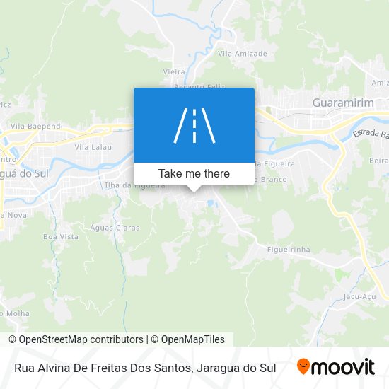 Rua Alvina De Freitas Dos Santos map