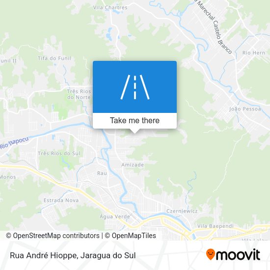 Rua André Hioppe map