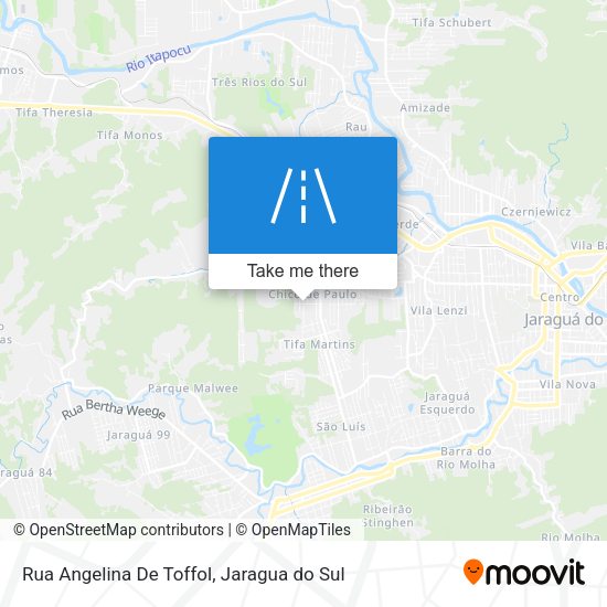 Rua Angelina De Toffol map