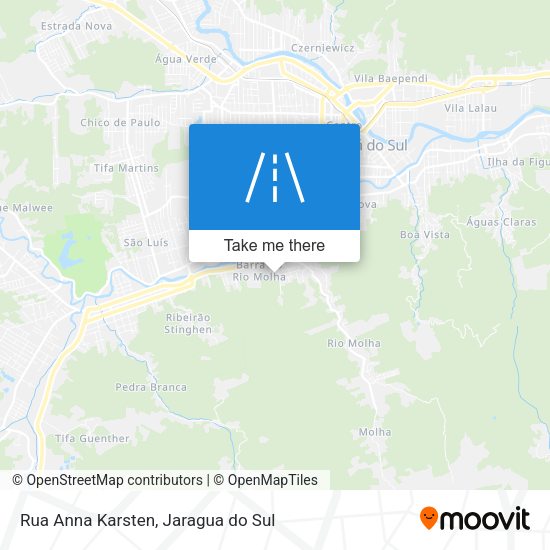 Rua Anna Karsten map