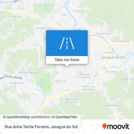 Rua Anna Tecila Ferreira map