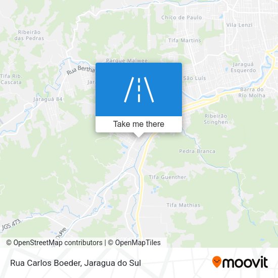 Rua Carlos Boeder map
