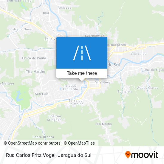 Rua Carlos Fritz Vogel map