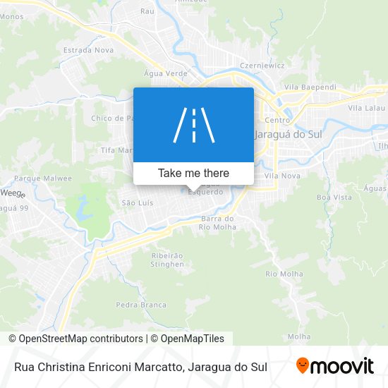 Rua Christina Enriconi Marcatto map