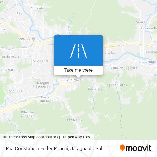 Mapa Rua Constancia Feder Ronchi