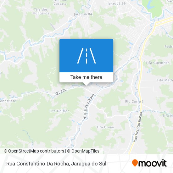 Mapa Rua Constantino Da Rocha