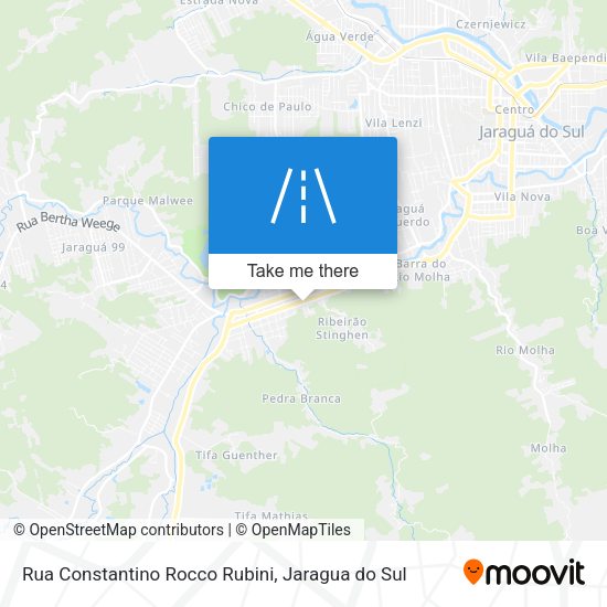 Rua Constantino Rocco Rubini map